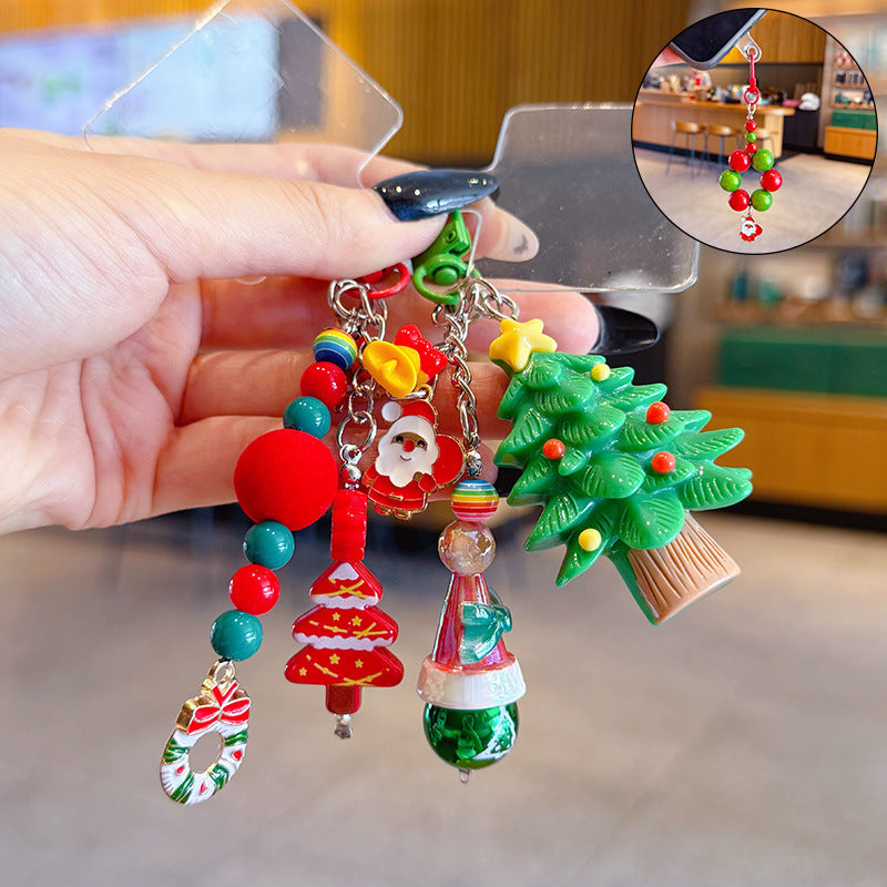 Wholesale DIY  Beaded Chain Keychain